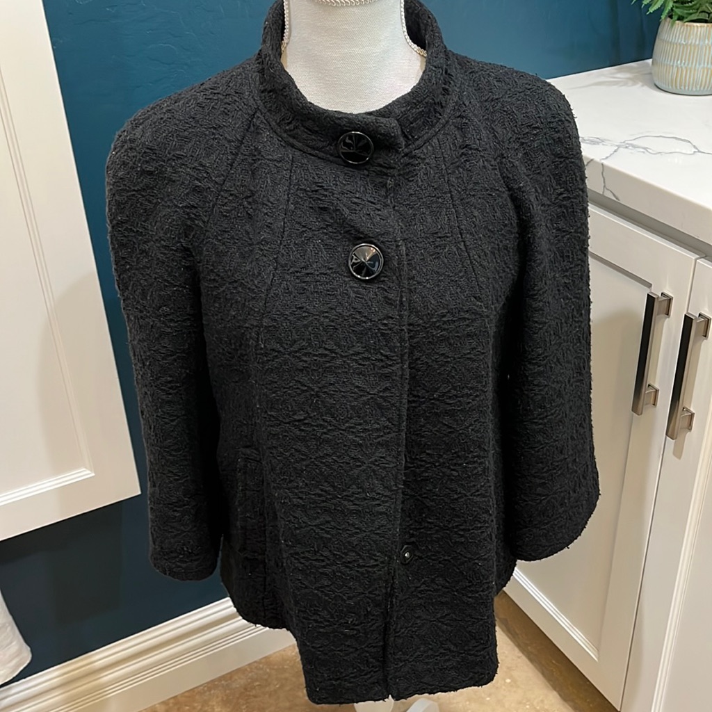 Grace Elements Black Swing Jacket